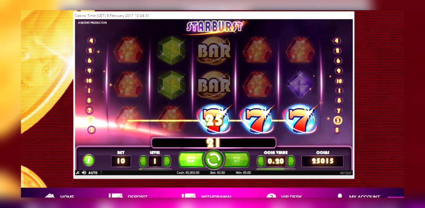 $125 free chip at bWin Casino