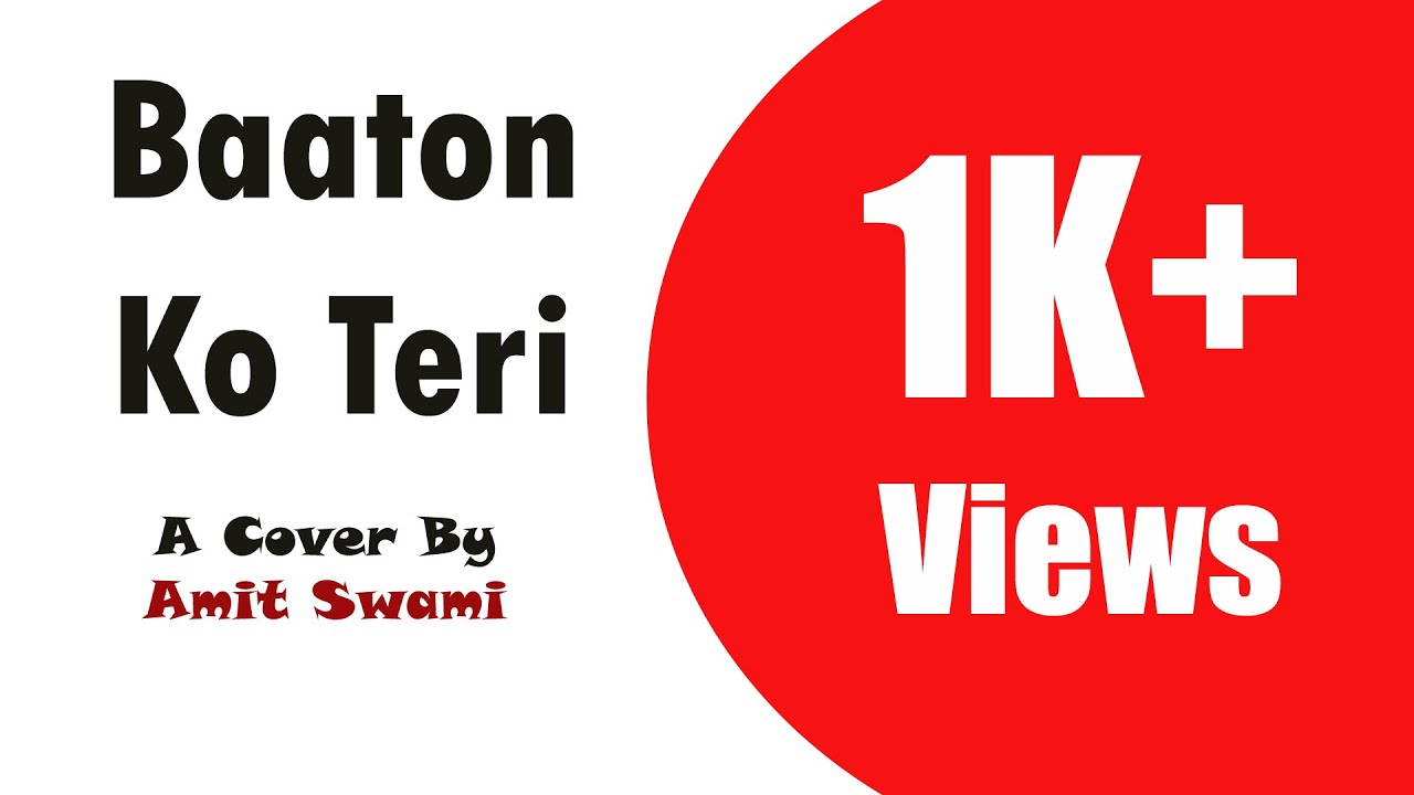 Baaton Ko Teri : Cover By Amit Swami | All Is Well | Arijit Singh | Himesh Reshmiya | 2020