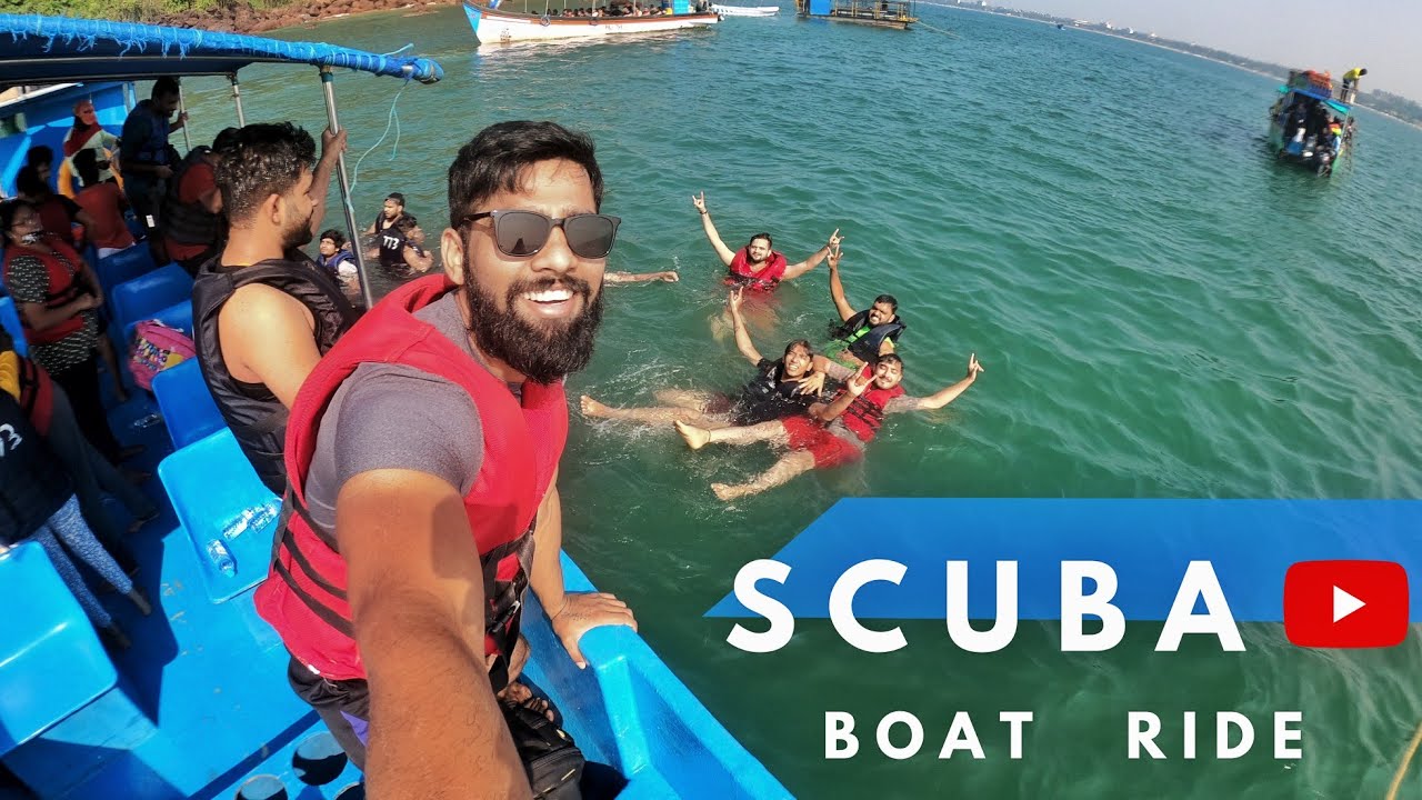Boat riding | Scuba diving in Goa | Adventure ride