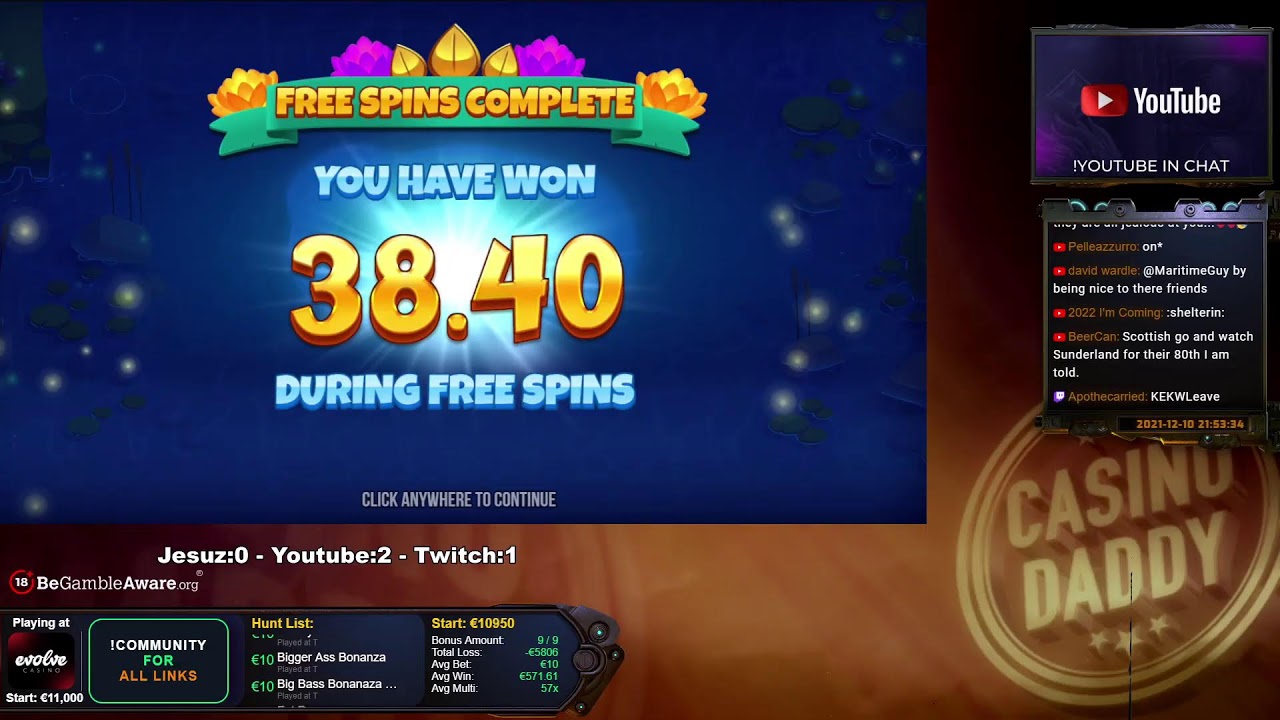 ​? FRIDAY SPECIAL LIVE current WITH CASINODADDY! ​​? ABOUTSLOTS.COM FOR ALL EXCLUSIVE BONUSES & FORUM
