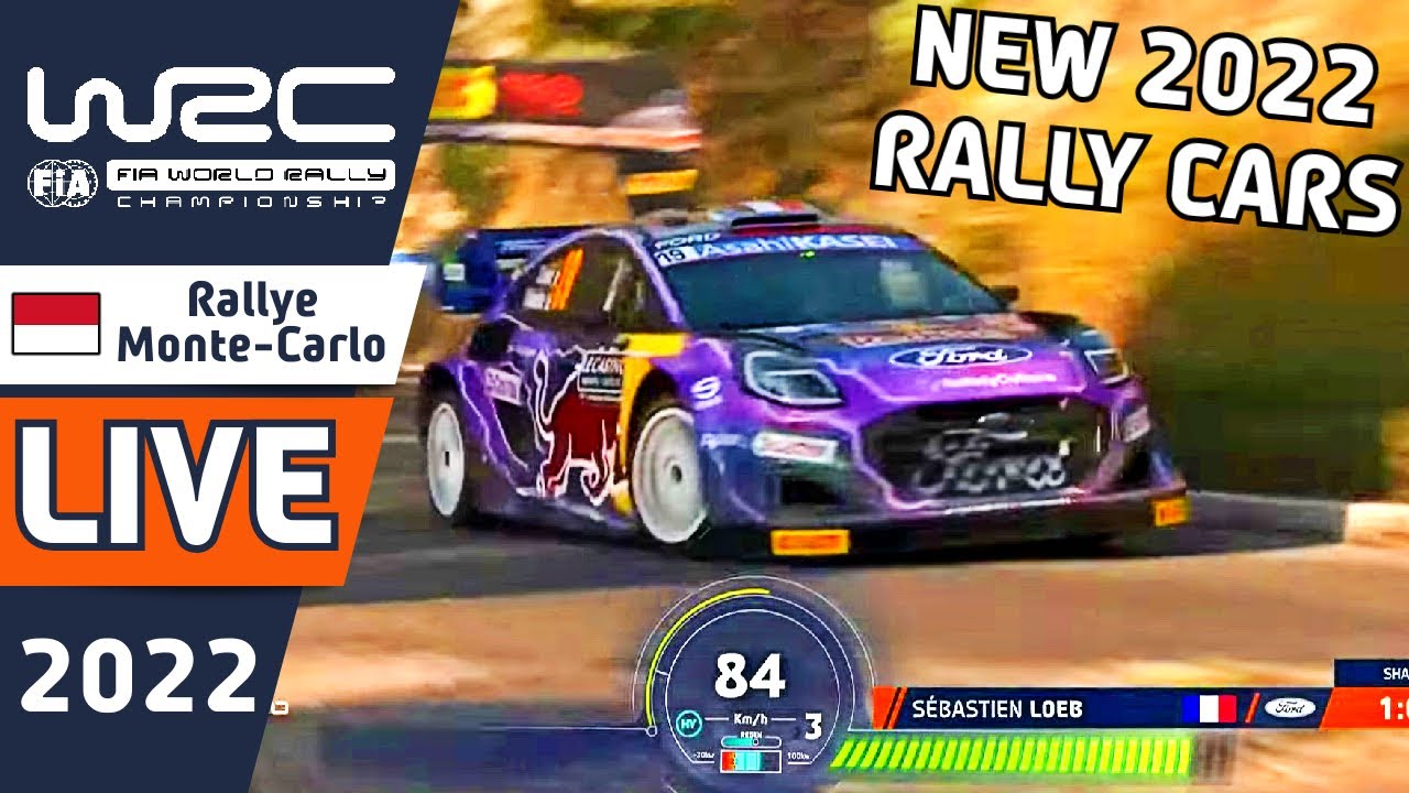 WRC Rally LIVE : Shakedown at WRC Rallye Monte-Carlo 2022