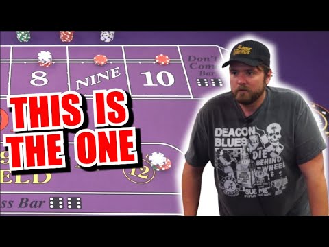 ?THE ONE? 30 Roll Craps Challenge – WIN BIG or BUST #143