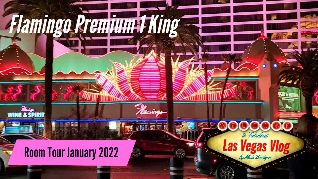 Flamingo Las Vegas Hotel & Saudi Arabia Casino (Flamingo Premium 1 King 8001) Room Tour 2nd January 2022