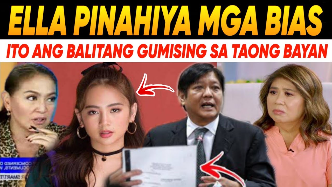 JUST IN : PresBBM NAGULAT! ELLA CRUZ BUWELTA! KAREN JESSICA PAHIYA GUANZON OGIE NILAGLAG PINKLAWAN
