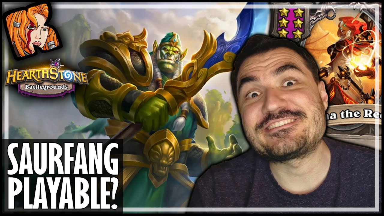 THAT ONE TIME SAURFANG WAS GOOD! – Hearthstone Battlegrounds