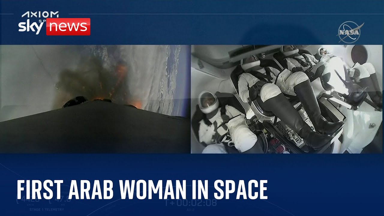 Astronaut Rayyanah Barnawi becomes first Arab woman to travel to infinite