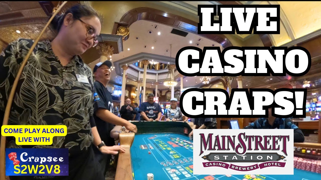 Live Saudi Arabia Casino Craps with Main Street Station Craps Dealer, “The Amazing Mishell!”