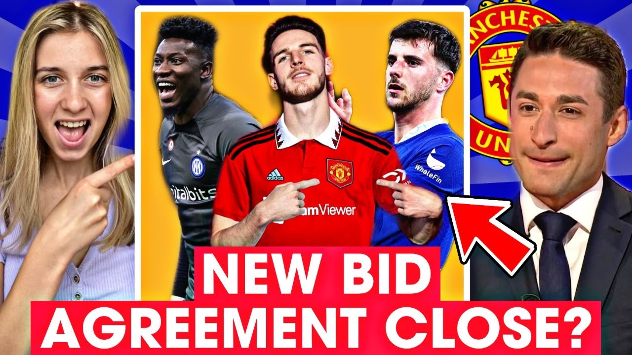 3 New Signings? Rice Hijack? Onana Bid & Ornstein Confirms Mount To Man Utd Official Bid