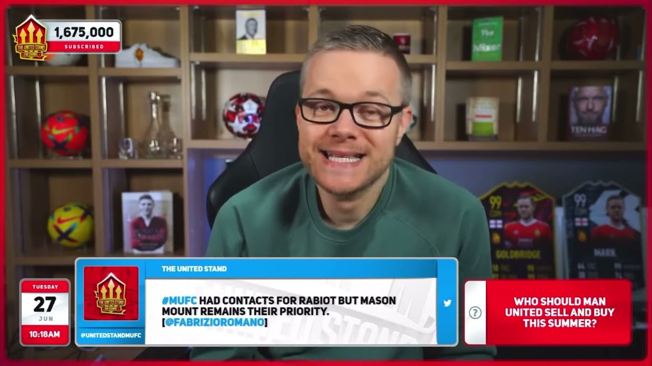 GOLDBRIDGE - RABIOT REJECTS MAN UNITED?!?