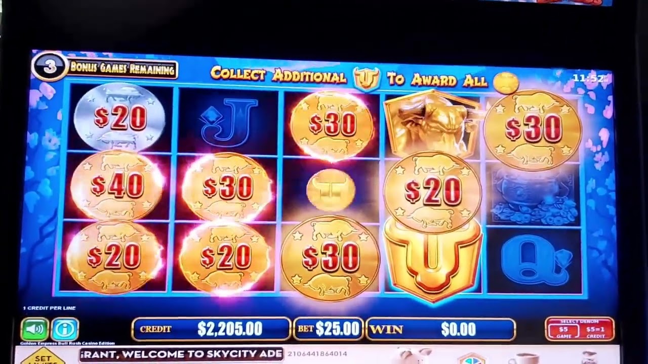 HIGH LIMIT CASINO FEATURES! PROGRESSIVE JACKPOT!