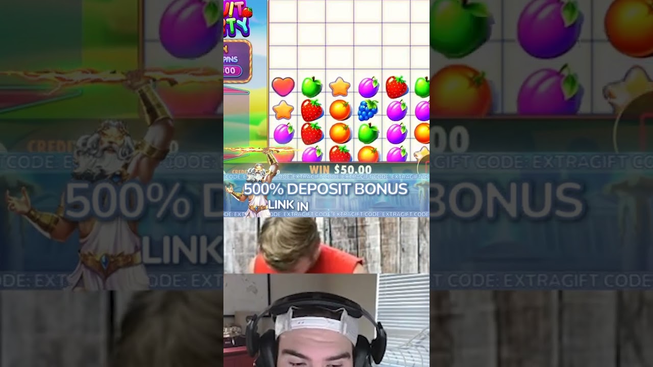 XPOSED HUGE WIN ON FRUIT PARTY #xposed #slot #slots #casino #fruitparty