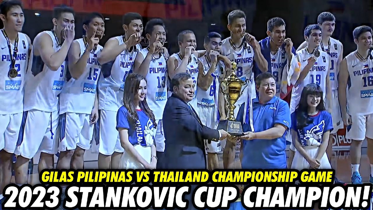 2023 STANKOVIC CUP- Gilas Pilipinas vs Thailand Championship Game???