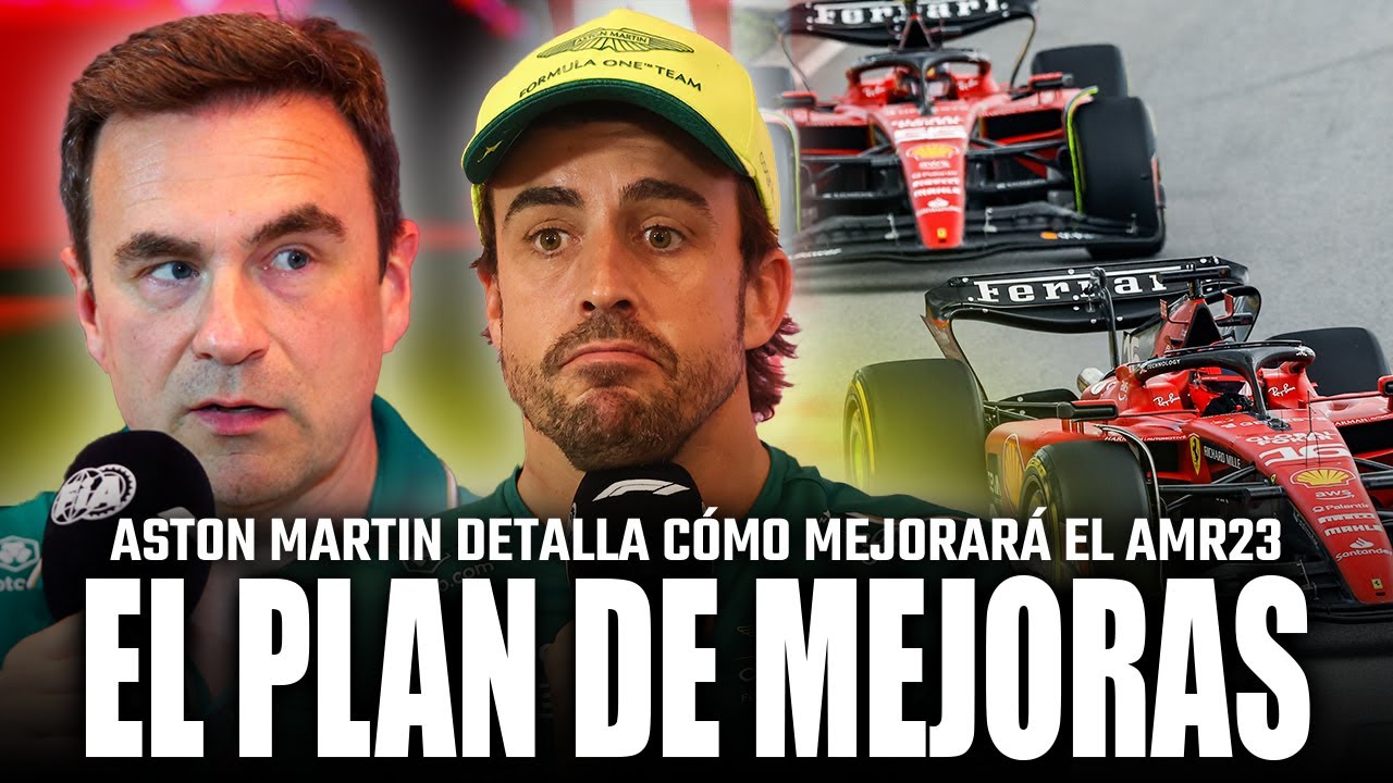 ASTON MARTIN F1 DETALLA CÓMO MEJORARÁN EL AMR23 | FERRARI DUDA DE SAINZ Y LECLERC #f1