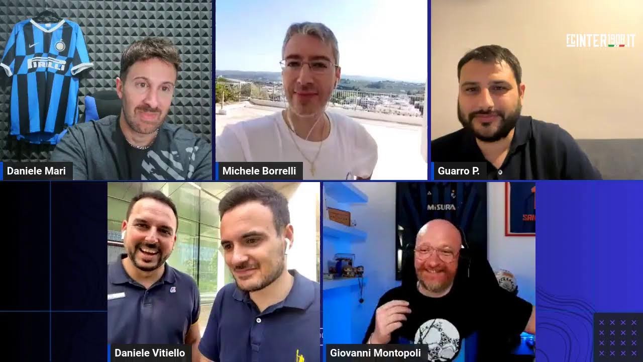 AUSILIO VOLA IN INGHILTERRA. AGGIORNAMENTI IMPORTANTI SU BROZOVIC.  IL THURAM-DAY. VIENI IN LIVE
