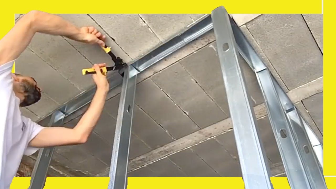 ? Drywall partition ▶︎ How to Build a metal framed wall (70mm profiles)  PLADUR