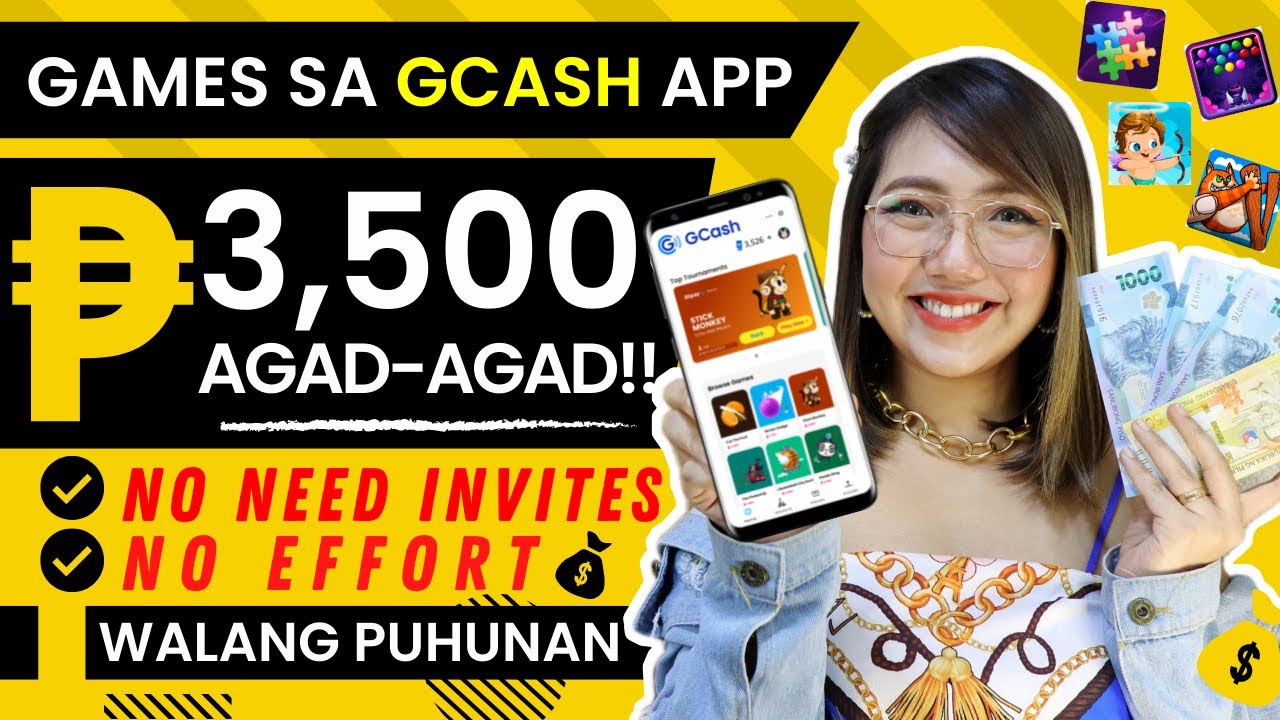 GAMES SA GCASH APP P3,500 AGAD!! NO NEED INVITES WALANG PUHUNAN 100% LEGIT