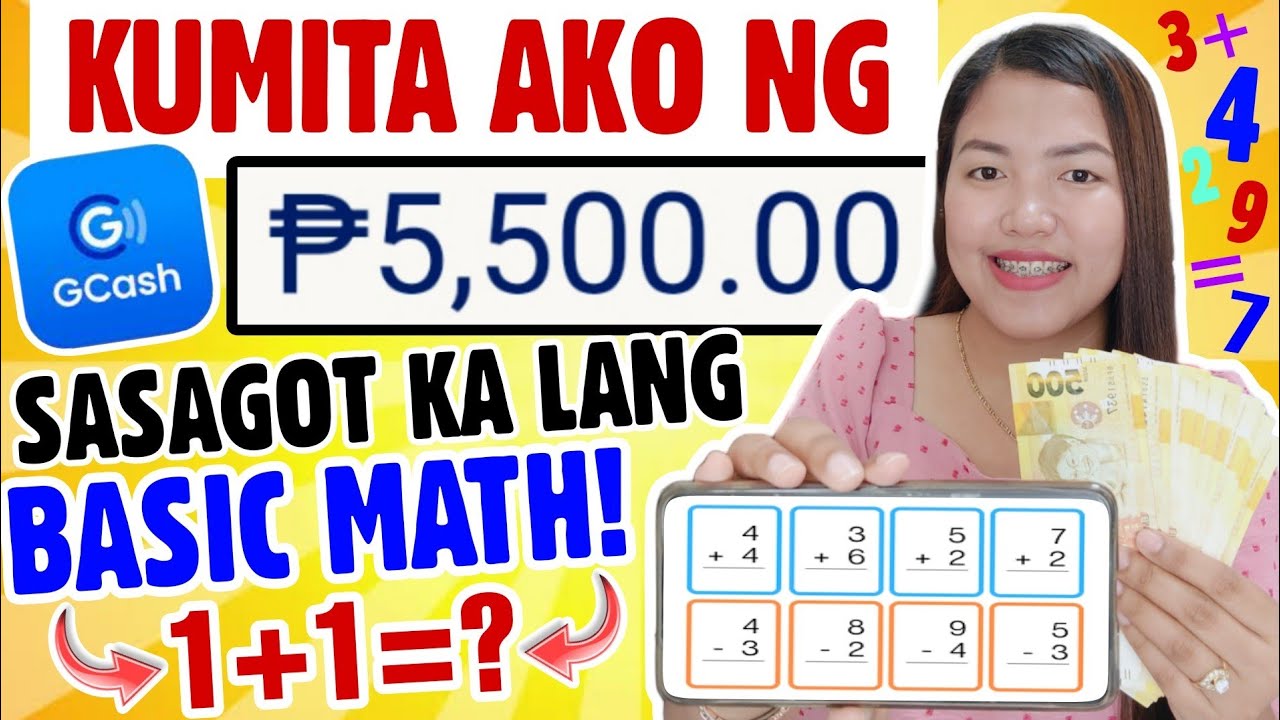Get Unlimited P5000 sa GCash! Sasagot ka lang ng BASIC MATH! Walang Puhunan