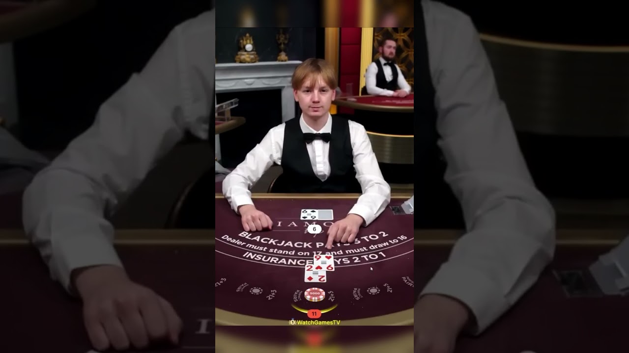 HIGH ROLLER DOUBLES DOWN! (BLACKJACK)