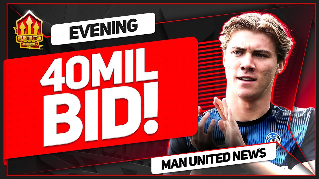 HOJLUND 40 MILLION BID! TEN HAG Desperate to Sell MAGUIRE! Man Utd Transfer News