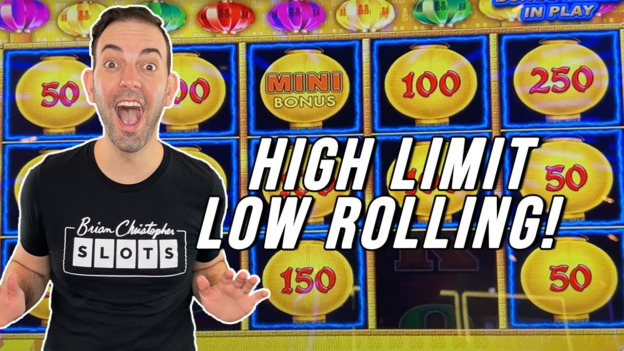 ? How to LOW ROLL in the HIGH LIMIT ROOM!
