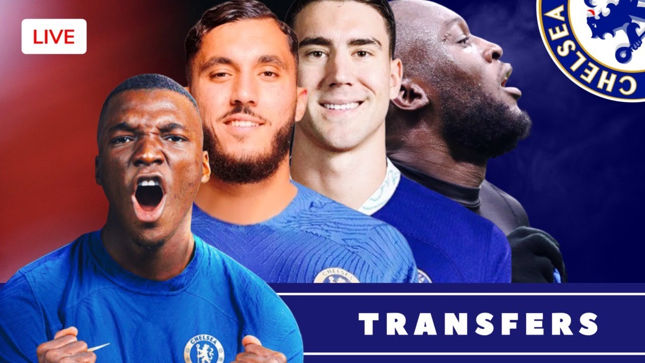 Live Chelsea Transfer News: Caicedo To Chelsea Close? | Cherki Bid? | Lukaku & Vlahovic News Hunt