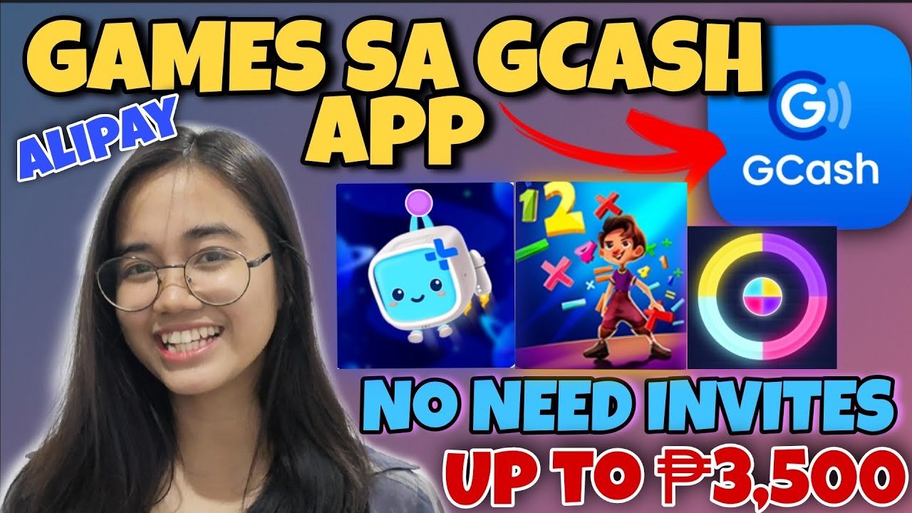 MAY GAMES NA SA GCASH APP : PWEDENG KUMITA UP TO ₱3,500 NO NEED INVITES