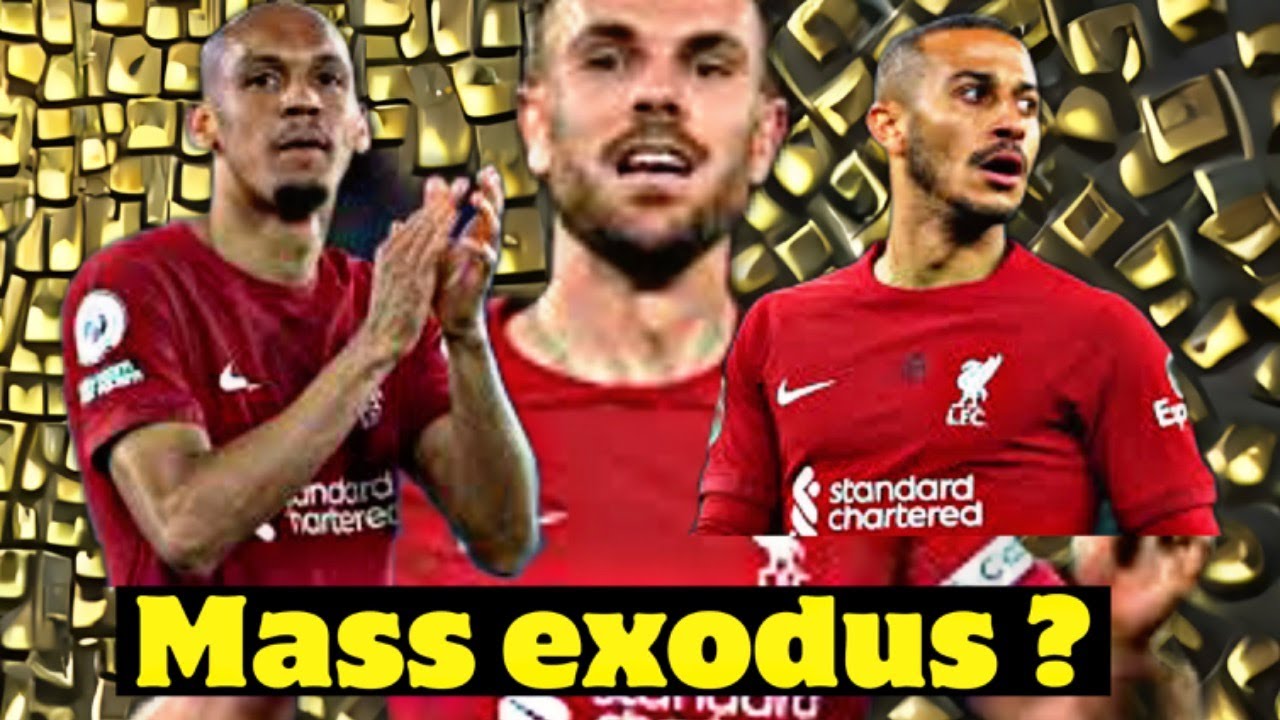 Mass Exodus at Liverpool Hendo Fab Thiago ? #liverpool #hendo
