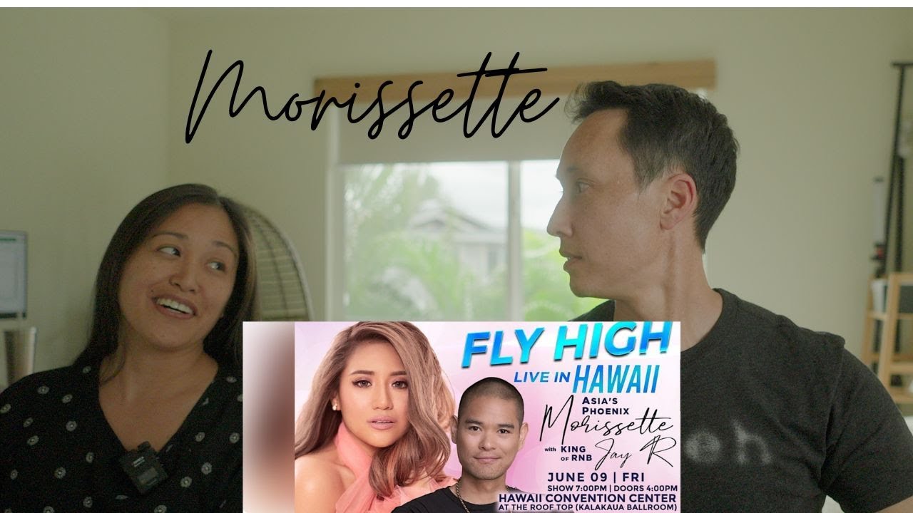 Morissette In Hawaii. Our first concert together.