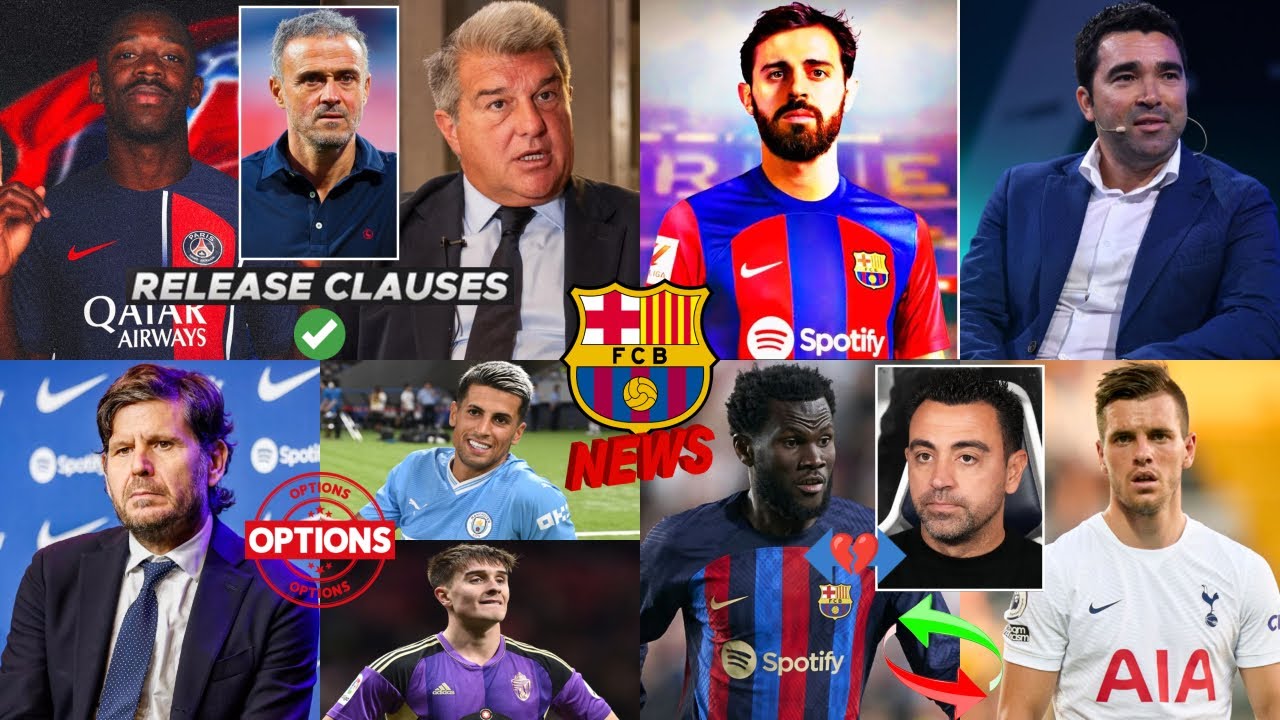 PSG PUSHING For Dembele?| Bernardo Silva OPTION Eye?| Right Back PRIORITY?| Kessie OPEN To Leaving⚠️