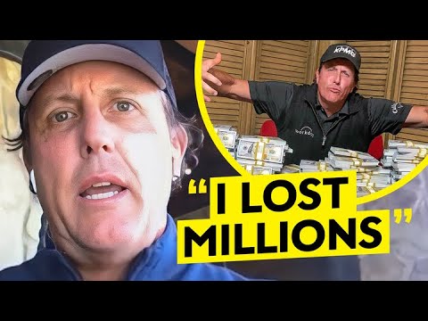 Phil Mickelson Had $56 MILLION In Gambling Losses..