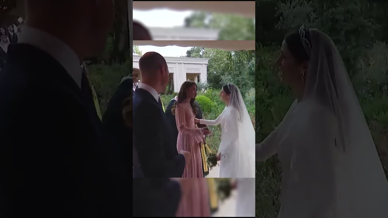 Prince William Tells Princess Kate to Hurry Up at Jordan Royal Wedding ?