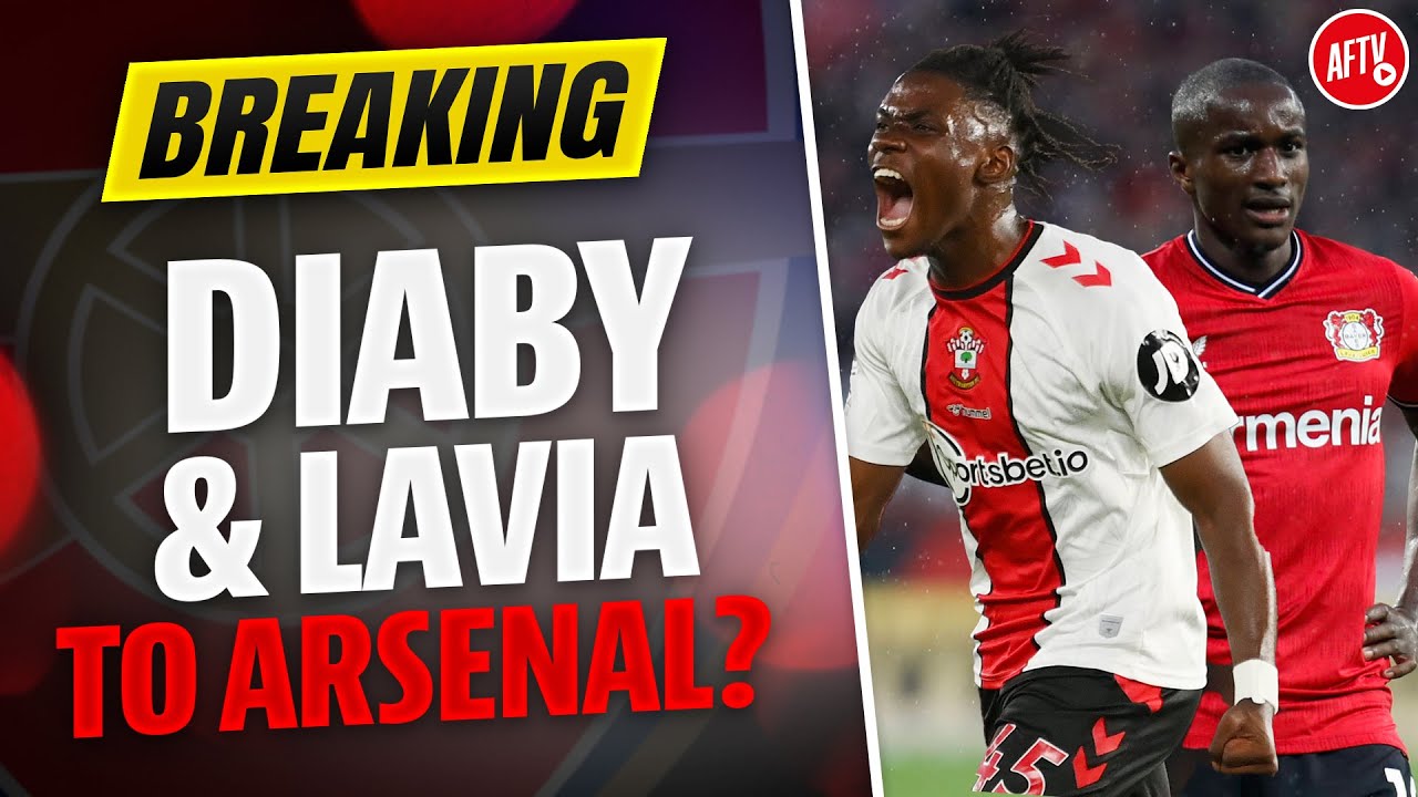 Romeo Lavia & Moussa Diaby?! Arsenal Lead The Race For Both! | AFTV Live