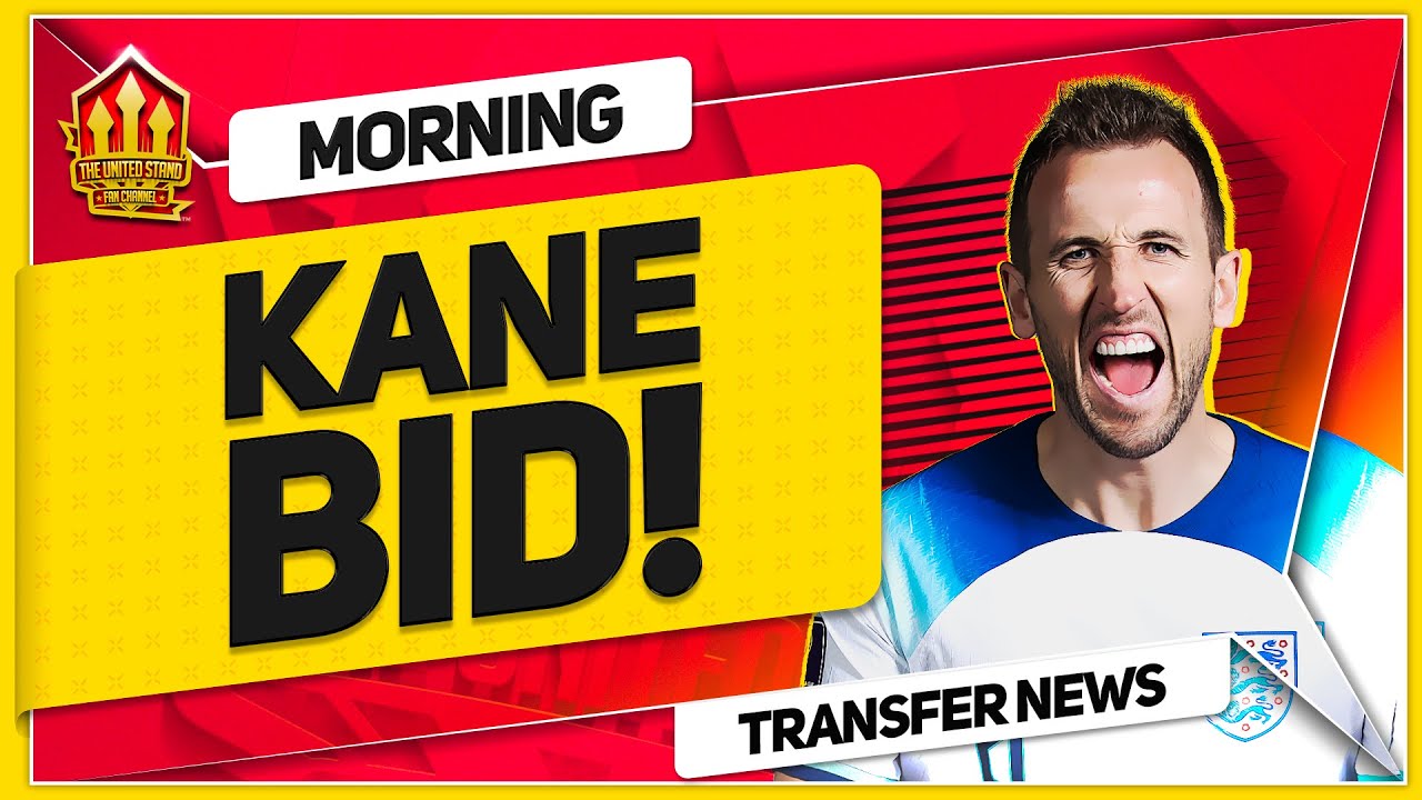 UNITED Back in for KANE! HOJLUND Transfer Latest! Man Utd Transfer News
