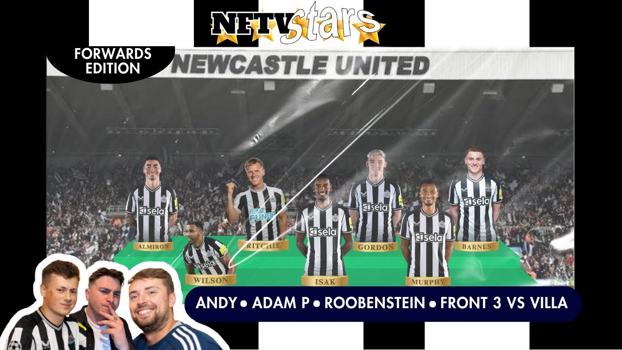 ADAM P AND ROOBENSTEIN DEBATE WHO WILL START IN NEWCASTLE'S ATTACK