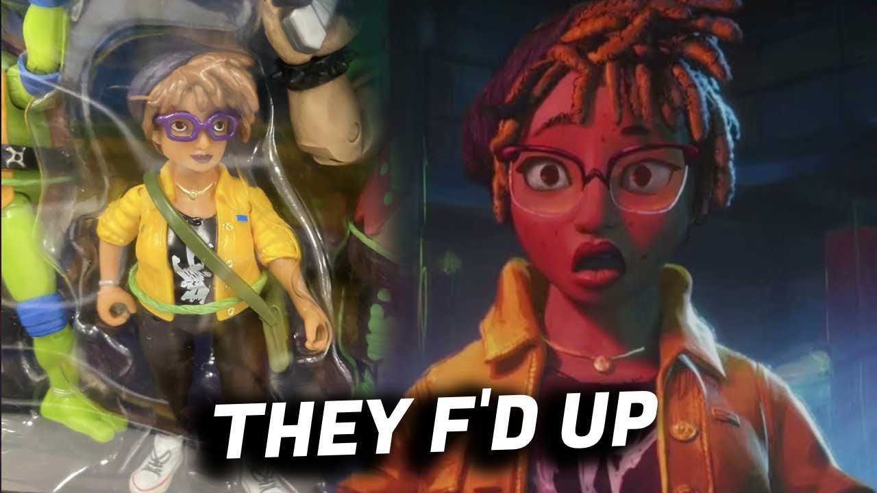 BEHOLD! The White April O'Neil From TMNT Mutant Mayhem!