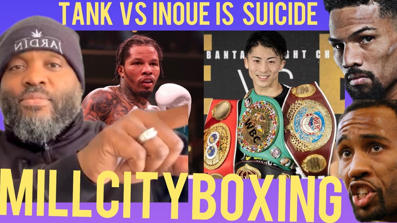 Gervonta Davis's coach Kenny Ellis,Mickey Bey & Mosley Jr say Tank Davis Vs Naoya Inoue is Suicide