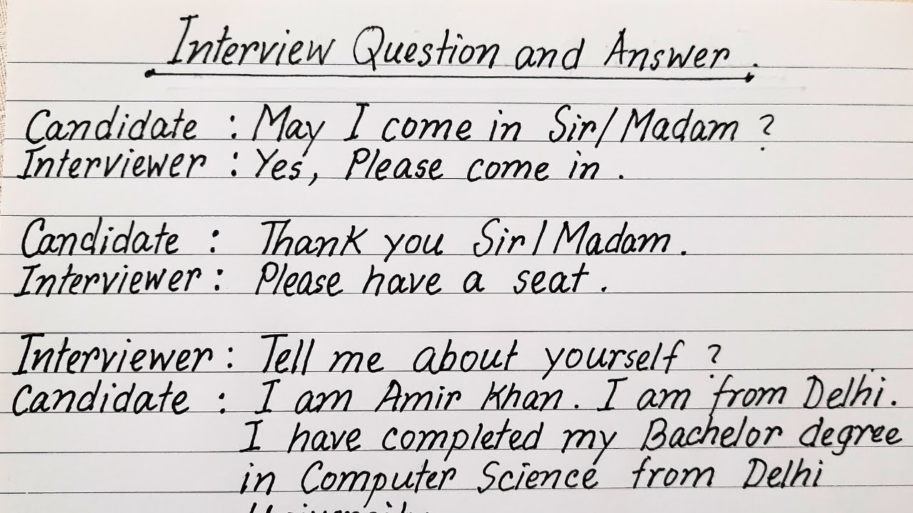 Interview preparation | Job interview questions and answers | MANHA EDUCATION