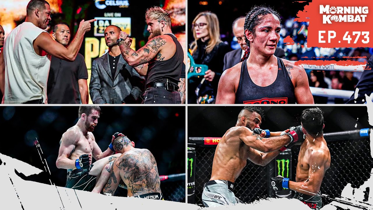 Jake Paul vs. Nate Diaz | UFC Nashville Picks | Amanda Serrano to PFL | Morning Kombat Ep 473