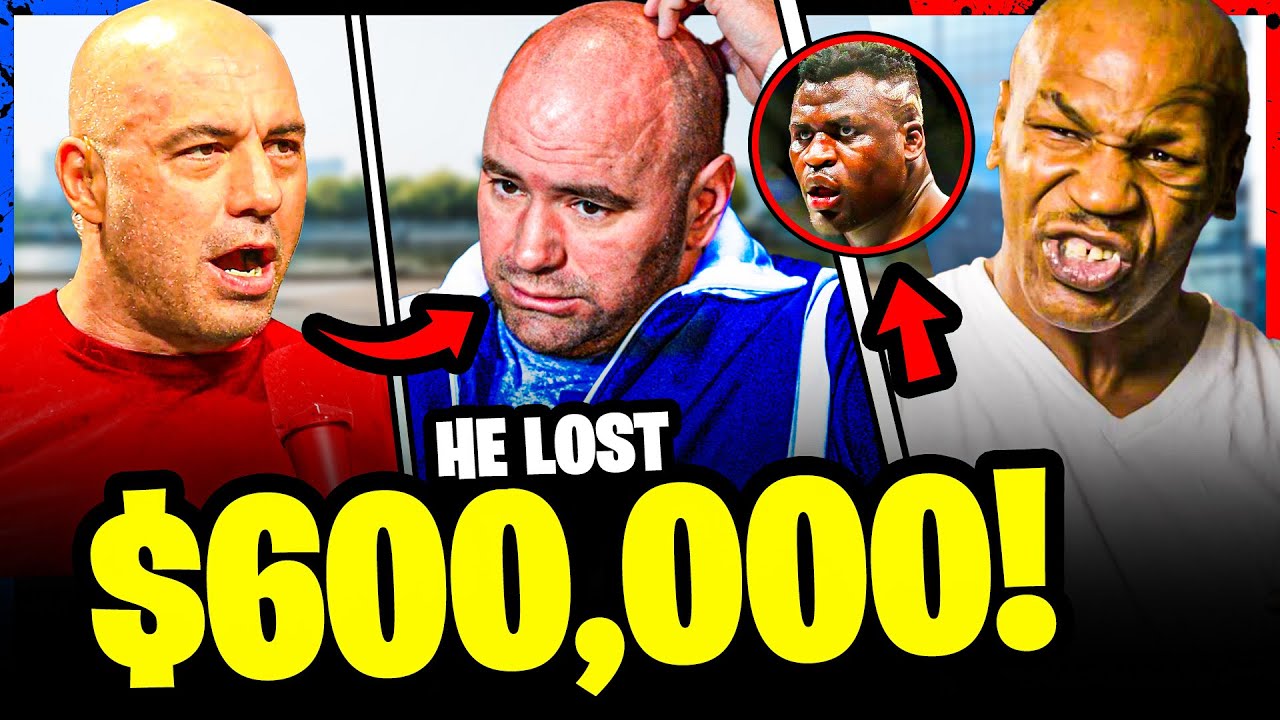 Joe Rogan REVEALS Dana White's Gambling Illness,  Mike Tyson Joins Francis Ngannou, Justin Gaethje