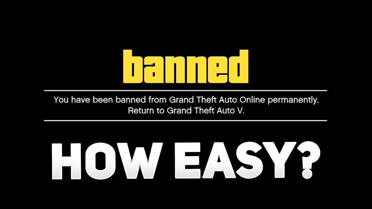 Just How Easy is it to get Banned in GTA 5 Online...