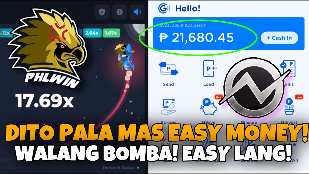 NAISAHAN KO SI Phlwin WALANG BOMBA! Easy money dito kayo tumaya!
