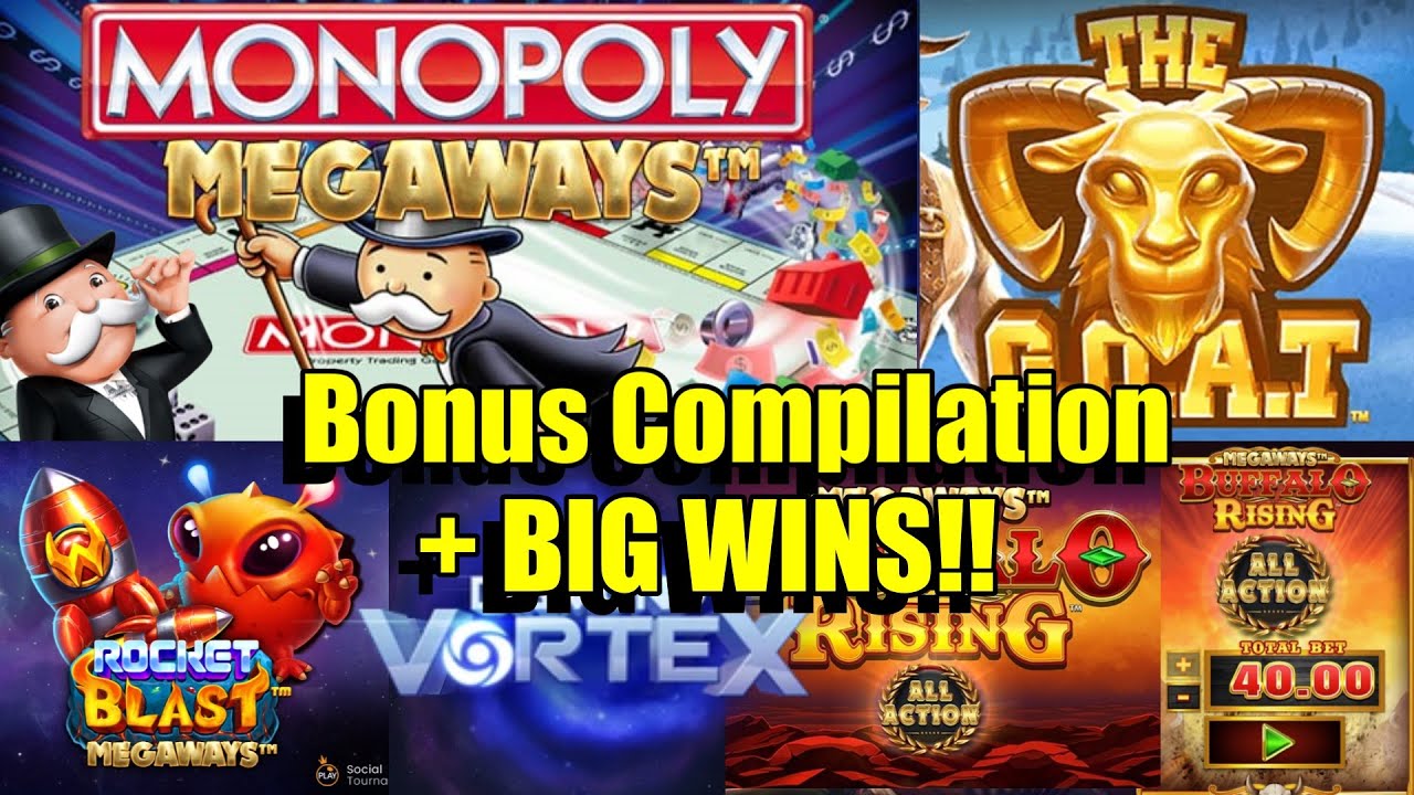 New Pragmatic, Rocket Blast Megaways, The GOAT Maxed x2, Slot Vegas, Monopoly Megaways + BIG WINS!!