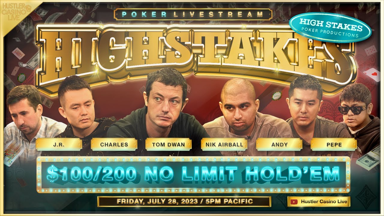 Tom Dwan Plays SUPER HIGH STAKES $100/200/400 w/ Nik Airball, Andy, J.R., Charles & Pepe