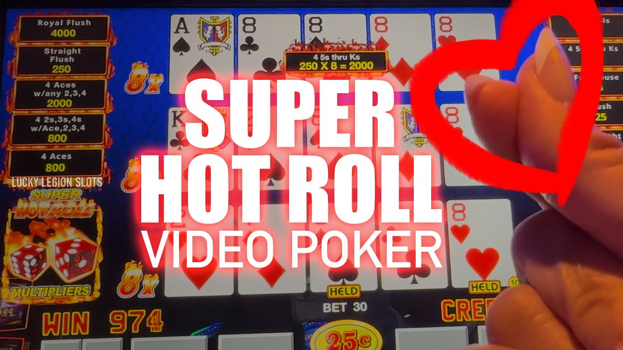 Why we love ❤️ SUPER HOT ROLL video poker ? Winning at Pechanga Casino