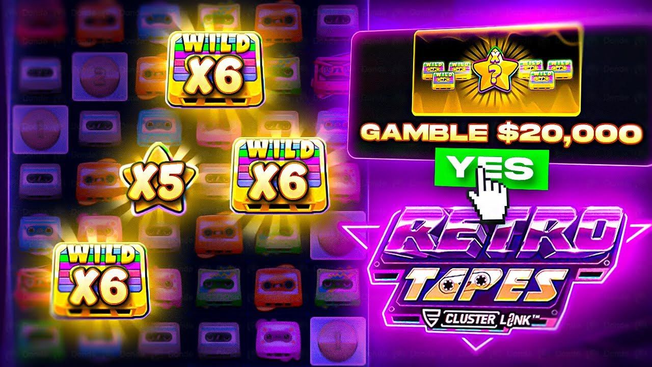 HIGH ROLL SESSION On RETRO TAPES!! (HUGE WILDS)