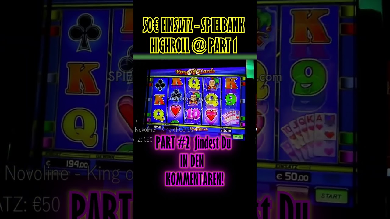? SPIELBANK BERLIN - HIGHROLL auf 50€ EINSATZ [Part 1️⃣] NOVOLINE #slots #casino