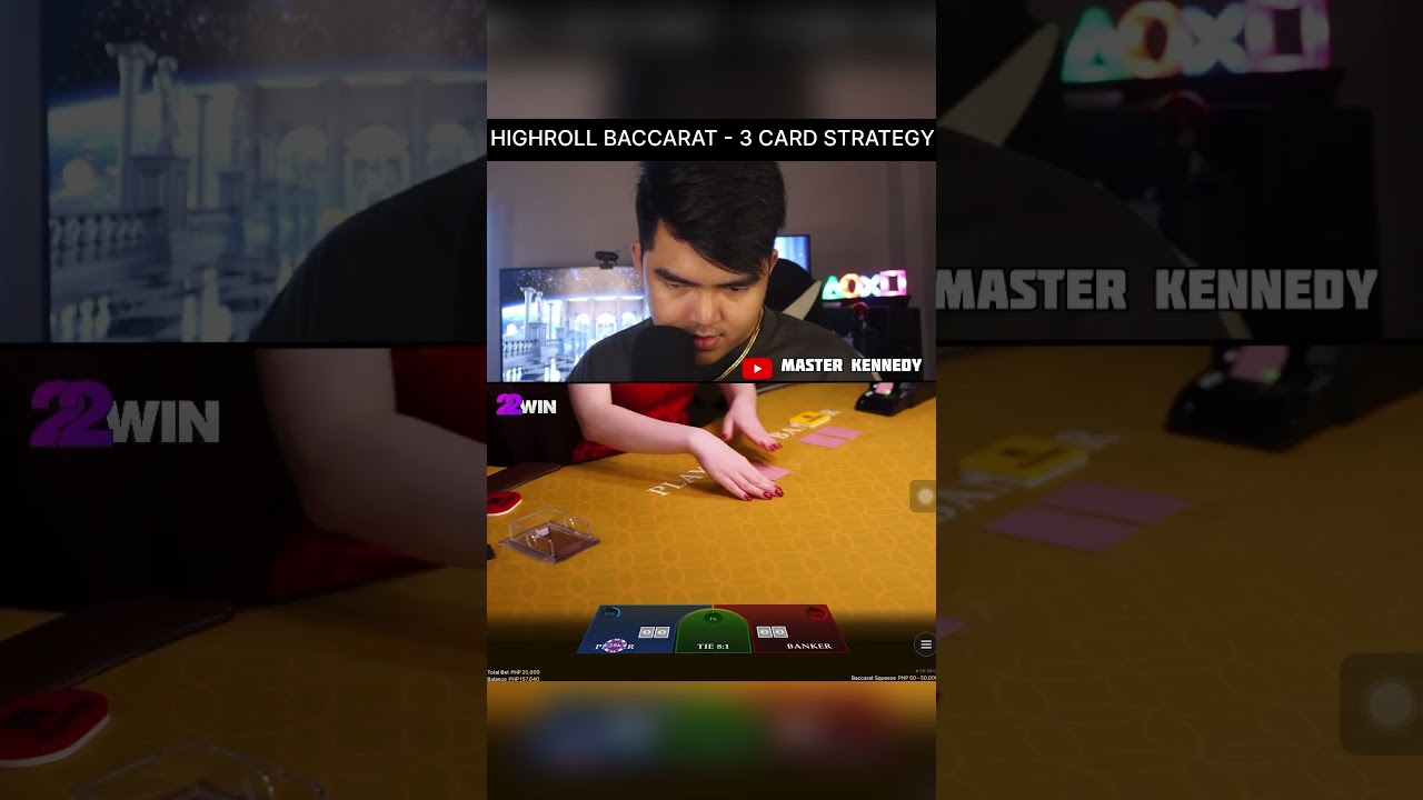 HIGH ROLL BACCARAT #baccarat #casino