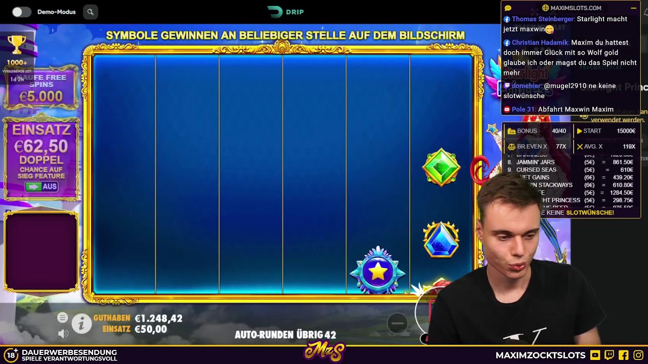 Live Fettes 40 Freispiele Opening & Highroll!
