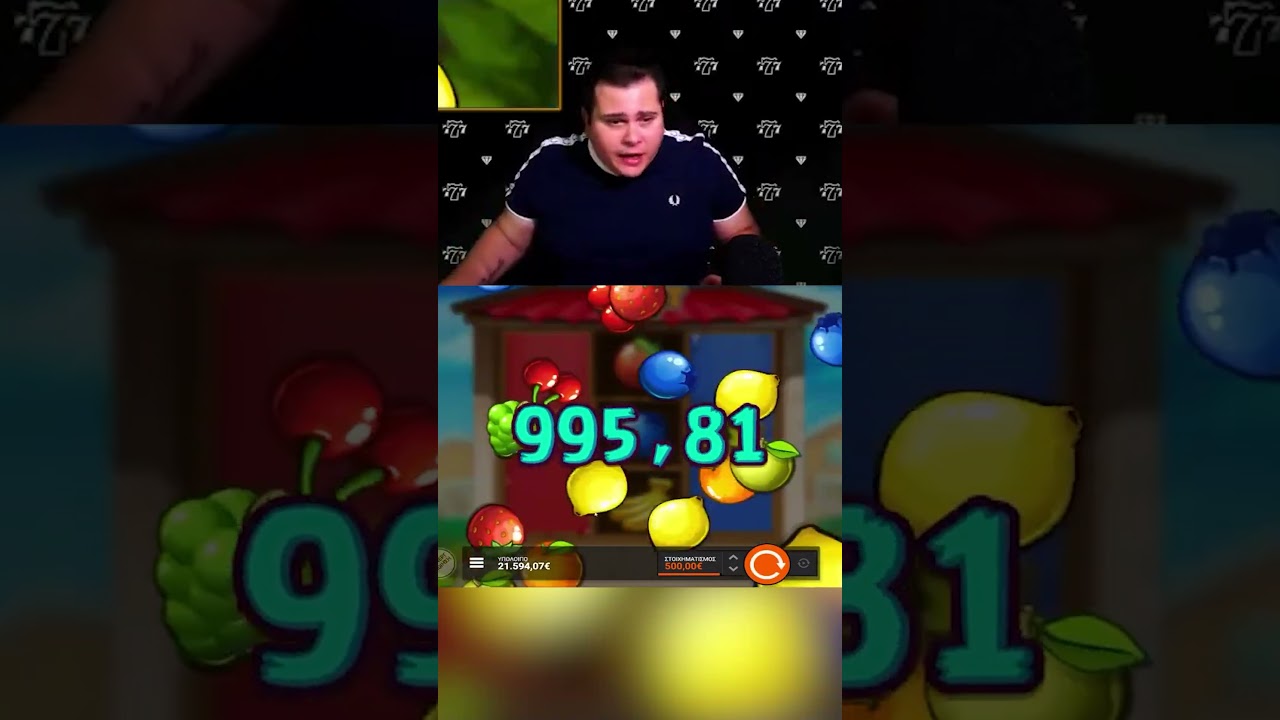 Scaraveos High Roll Spins?BIG HIT Fruit Duel??#shorts #casino #slots #gambling #bigwin #highlights
