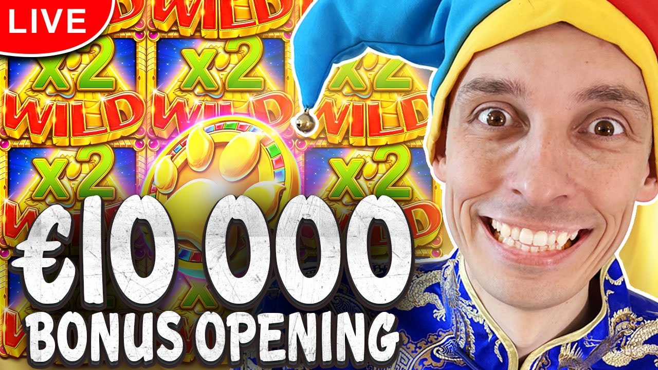 €10 000 Bonus Opening - Mega High Roll Tilt - mrBigSpin Casino Stream 23/12/2023